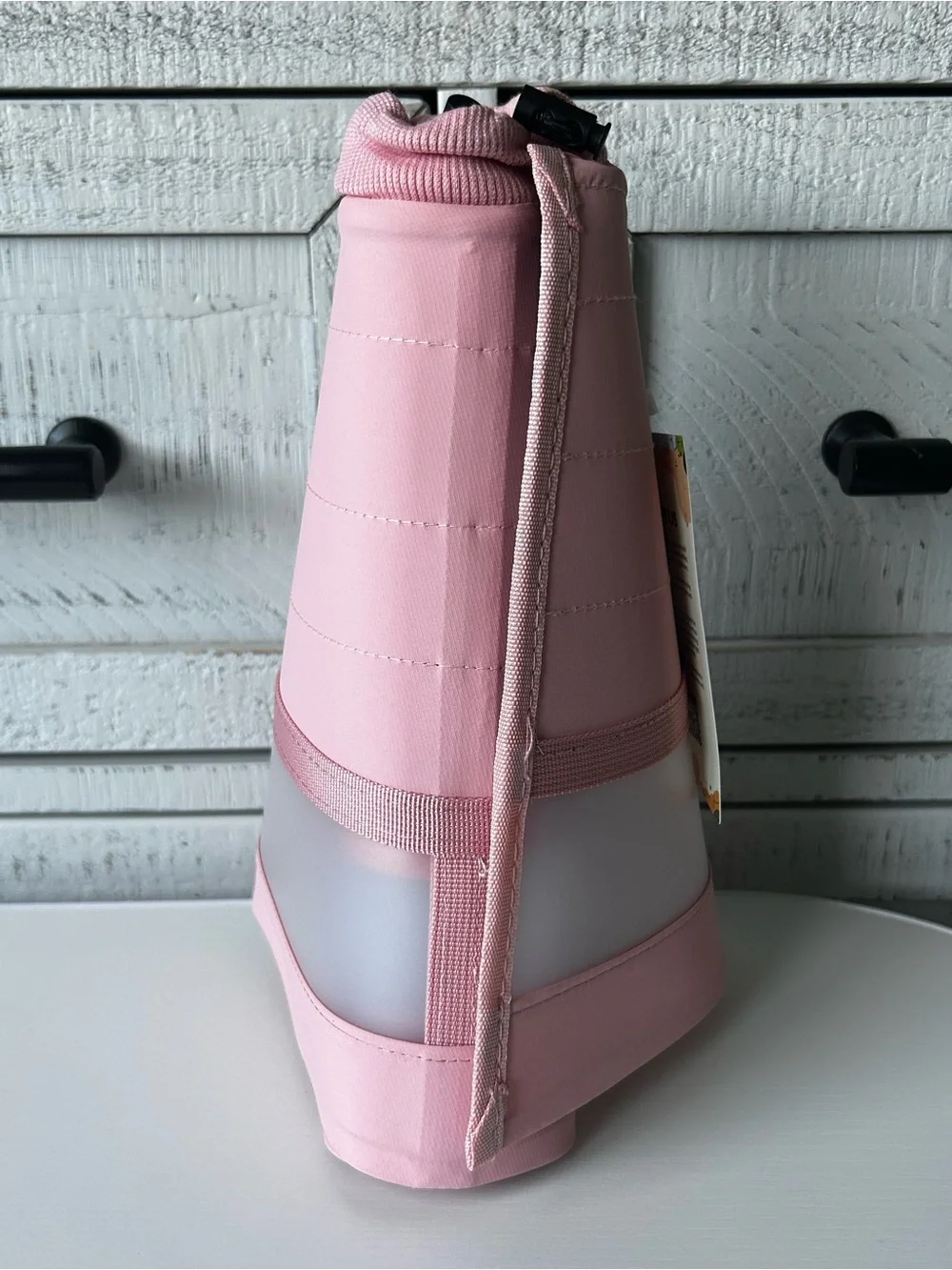 ASENKU Medium Pink Soft Dog Recovery Cone Adjustable Pet E-Collar NWT